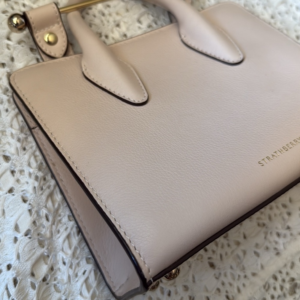 Strathberry Nano Tote (Blush) - Picture 5 of 16